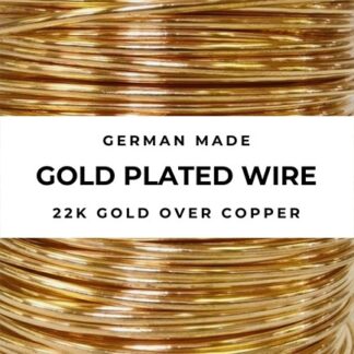 gold plated craft wire