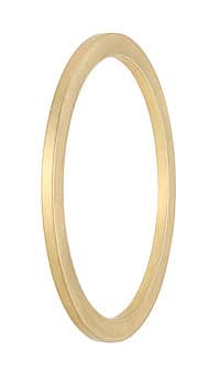 Thick Wall Round Brass Bangles