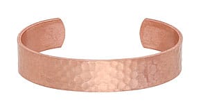 Cuff Brass Bracelet w/ Flattened Ends - Parawire