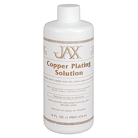 Metal Plating Solutions - Silver Plat or Copper Plate - Jax Chemical Company