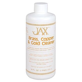 Jax Instant Brass and Copper Cleaner 16 Ounce Bottle 